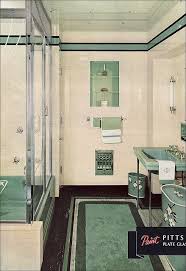 pittsburgh glass bathroom 1937 vintage house art deco home retro bathrooms