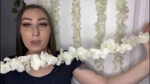 Amazon.com: LUSHIDI 32.8Ft Artificial Silk Wisteria Vine Hanging Flowers  Garland Home Outdoor Wedding Arch Garden Wall Decor,Pack of 10(Pink) : Home  & Kitchen