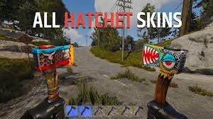 All Hatchet Skins Rust Youtube