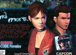 Links on android authority may earn us a commission. Claire Redfield And Chris Redfield Art From Resident Evil Code Veronica Ad For Dreamcast