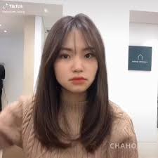 Easy Korean Hair Tutorial Beauty Tiktok In 2020 Hair Tutorial Shot Hair Styles Korean Long Hair