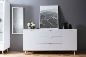 Echte hingucker sind exemplare im used look. Newroom Sideboard Elia Weiss Kommode Skandinavisch Anrichte Highboard Wohnzimmer Schlafzimmer Online Kaufen Otto