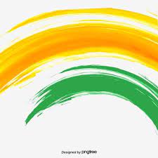 Indian Flag Color Painting Elements Flag Of India Brushing Green Png And Vector With Transparent Background For Free Download Indian Flag Colors Flag Colors Indian Flag