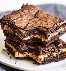 Peanut Butter Stuffed Fudge Brownies By Handletheheat Quick Easy Recipe The Feedfeed Recipe Peanut Butter Desserts Desserts Delicious Desserts