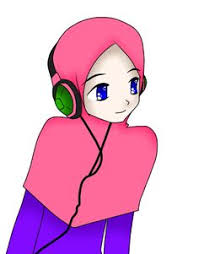 Kartun q versi gadis dengan sakit kepala gambar unduh gratisimej. Hijabers Muslim