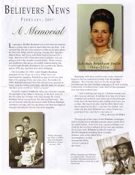 Candy hemphill christmas daughter : Rebekah Smith Memorial Page 1 Wiliam Branham S Daughter