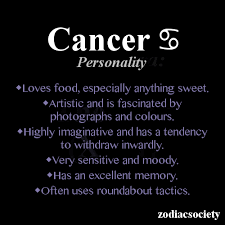 They often are in tune with others' feelings and vibes. Cancerian Personality Cancer Zodiac Facts Cancer Zodiac Zodiac Signs Cancer