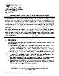 Check spelling or type a new query. Fillable Online Platinum Coverage Vehicle Service Contract Terms And Carshield Fax Email Print Pdffiller