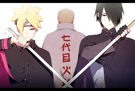 Boruto Naruto And Sasuke Katana Personajes De Naruto Imagenes Anime Con Frases Arte De Naruto