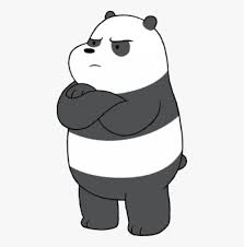 Ice, the laid back polar bear w. Download We Bare Bears Panda Angry Clipart Png Photo We Bare Bear Png Free Transparent Clipart Clipartkey