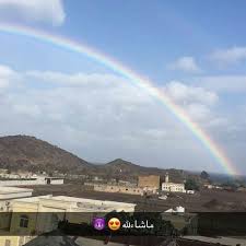 شبكة أجواء الإمارات قوس المطر في خورفكان من الزميل X 9ab Instagram Instagram Posts Photo