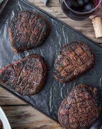 Season with salt and pepper to taste. Grilled Filet Mignon With Mushroom Brown Butter Sauce Vindulge