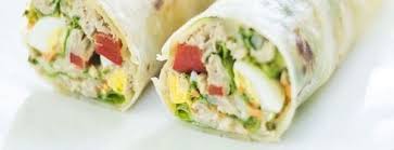 Wrap Au Thon Oeuf Dur Et Mayonnaise Food Cooking Food Humor