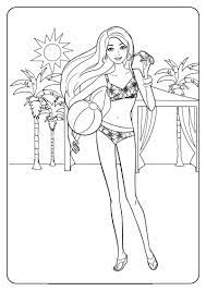 Uma curiosidade sobre a barbie é que seu verdadeiro nome é barbara millicent roberts … Desenhos De Barbie Sexy Para Colorir E Imprimir Colorironline Com