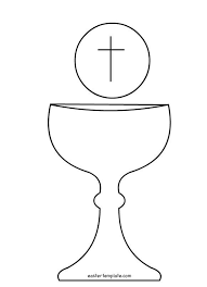 Color in alice the chalice and draw her flame with this coloring page! Chalice Coloring Templates Pages Sketch Page Sketch Coloring Page First Communion Banner Communion Banner First Communion Cards
