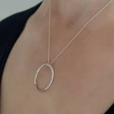 Rose Gold Karma Necklace For Women Sterling Silver And Rose Etsy Karma Necklace Gold Circle Necklace Diamond Initial Necklace
