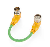 M23 12 Pin Right Angle Cable Connector PCM-S-0481