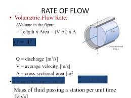 You've been asked to calculate the volumetric flow rate inside a pipe, you find that the average velocity inside the pipe is 2m/s and the pipes inside diameter. Integration Relation For Control Volume Ppt Video Online Download