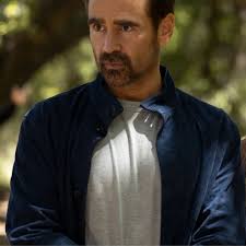 Colin Farrell Blue Jacket from A Big Bold Beautiful Journey