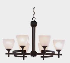 Hunter Lighting Omega 6 Light Oil Rubbed Bronze Contemporary Chandelier At Menards