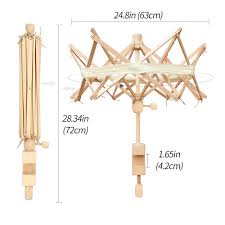With its sturdy and thick metal parts, this machine is built for. Wooden Winder Holder Umbrella Fiber String Wool Swift Yarn Thread Knitting Tools Ebay