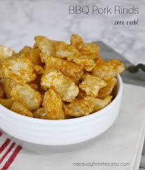 Bbq Pork Rinds Low Carb Recipe From Step Away From The Carbs