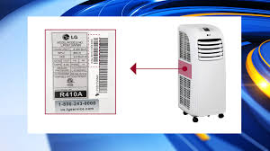 The model and serial number can be found on the rating plate of your air conditioner or heat pump. Lg Recalls Three Models Of Portable Air Conditioners
