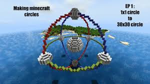 To explore more similar hd image on pngitem. How To Make Minecraft Circles 1 1 To 30x30 Youtube