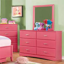 Find many great new & used options and get the best deals for handmade quilted table runner dresser girls strawberry shortcake pink at the best online prices at ebay! Furniture Of America Lupin Wood 2 Piece Kids Dresser And Mirror In Pink Idf 7941pk Dm