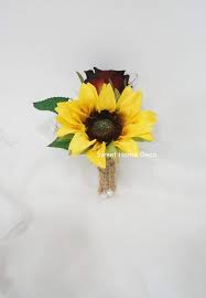 Welcome to burgundy flowers & gifts, your dedicated local flower shop and event planner in if you are interested in our beautiful flower arrangements and bouquets or if you would like to inquire about. Sweet Home Deco Silk Sunflower Burgundy Rose Baby S Breath Mixed Wedding Bridal Bridesmaid Bouquet Boutonniere Corsage Package For Autumn Yellow Burgundy Boutonniere Silk Flower Arrangements
