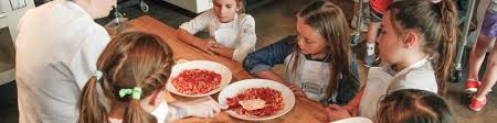 Kids' cooking class at gather is an awesome saturday treat, highly recommend it!… Cooking Birthday Parties For Kids Teens Uncorked Kitchen