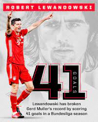 He would've liked to have done it earlier in the day, but eventually, robert lewandowski was a history maker. Espn Fc On Twitter He S Done It Lewandowski Has Scored His 41st Bundesliga Goal Of The Season Breaking The Record Set By Gerd Muller In 1971 72 Https T Co Emg8txxrax