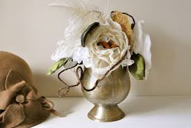 It is often the colors, as much as the actual flowers that are important. Fall Wedding Flowers Bouquets And Centerpieces Brass Vase Vintage Inspired