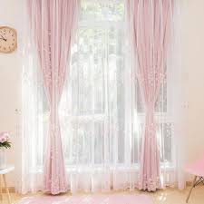 Get it as soon as fri, mar 5. Pink Floral Embroidered Sheer Curtains For Girls Bedroom 2019 Curtains Diy In 2021 Girls Bedroom Curtains Girl Curtains Shabby Chic Bedrooms