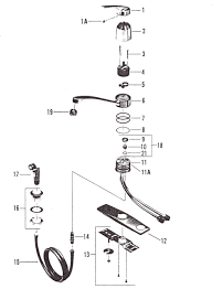 Ammrican standard faucets are engineered to look beautiful and function flawlessly. Download Repair Parts For American Standard S Aquarian Kitchen American Standard 4201 Faucet Parts Png Image With No Background Pngkey Com