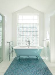 A fresh blanket of snow covers our front porch in festive holiday spirit. Colorful Country Farmhouse Farmhouse Bathroom Los Angeles By Alison Kandler Interior Design
