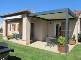 Pergola bioclimatique entre 2 murs. 005 Pergola En Angle De Maison Extend