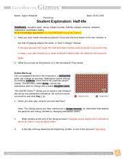 Comments and help with student exploration phases of the moon gizmo answer key. Deniz Turker Gizmo Half Life Student Exploration Half Life Prior Knowledge Questions U200b Do These Before Using The Gizmo U200b 1 Have You Ever Course Hero
