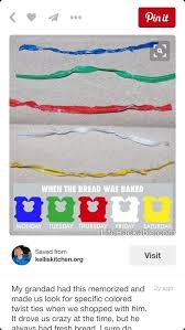 Bread Tie Colors Bread Twist Ties Bread Twists Bread Tie