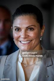 Minister for Foreign Trade Anna Hallberg, Ambassador of Sweden to... News  Photo