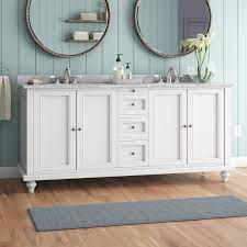 5 out of 5 stars (2) total ratings 2, $1,209.00 new. Charlton Home Medfield 71 Double Bathroom Vanity Set Reviews Wayfair