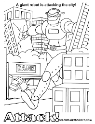Get set to zoom into the world of machines with our free and unique set of robot coloring pages. Cartoon Coloring Pages Adventures Of Fearless 1 Free