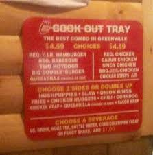 A traditional feast with all the trimmings—for less than $10 a person! Cook Out Menu Menu For Cook Out Greenville Greenville