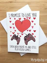 Romantic Homemade Birthday Card Ideas For Boyfriend Cute Love Card For Video Game Lovers Happy Anniversary Card Etsy Birthday Cards For Boyfriend Happy Anniversary Cards Birthday Cards Diy