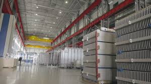 Structure en acier laqué gris ral 9006. Camera Travels Inside A Large Stock Footage Video 100 Royalty Free 1860043 Shutterstock