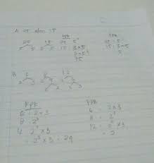 Tentukan kpk dari pasangan pasangan bilangan berikut 6 dan 8