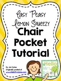 Chair Pocket Tutorial Free Pattern For Sewing By Hello Mrs Sykes Jen Sykes