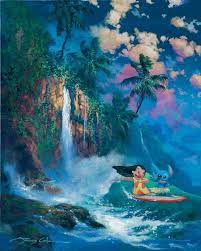 Maybe you would like to learn more about one of these? James Coleman 1949 Walt Disney Fine Art Disney Paintings Kinkade Disney Thomas Kinkade Disney