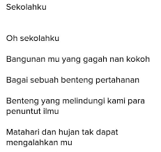 Tuliskan Puisi Berjudul Sekolah 4 Bait 5 Kalimat Brainly Co Id