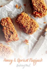 Honey Apricot Flapjack Recipe Baking With Honey Fudge Flavors Honey Recipes